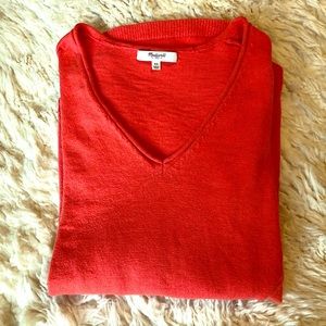 Madewell 3/4 sleeve sweater
